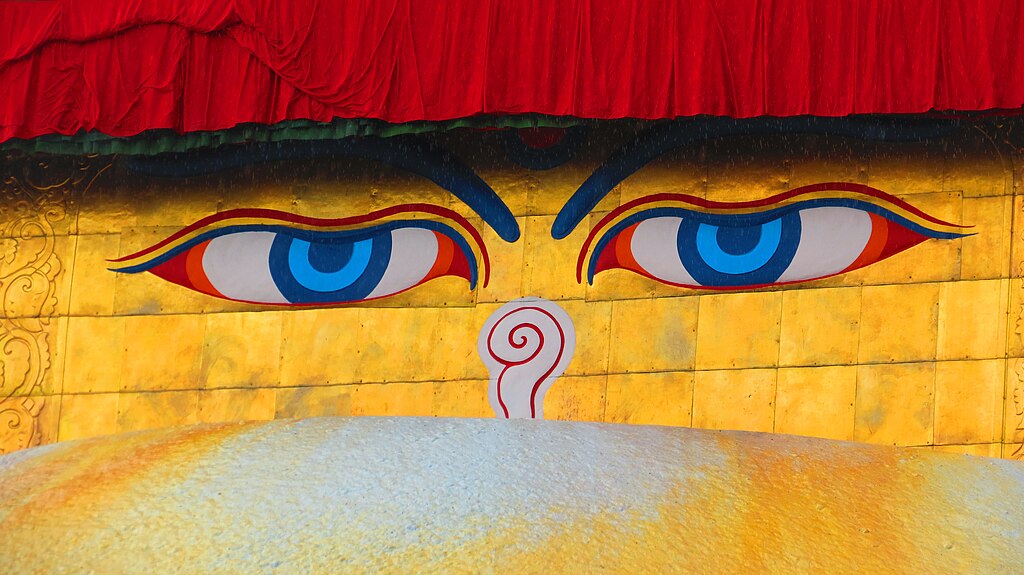 Boudhanath Stupa: Exploring the Spiritual Significance and History 4 Eyes of Boudhanath