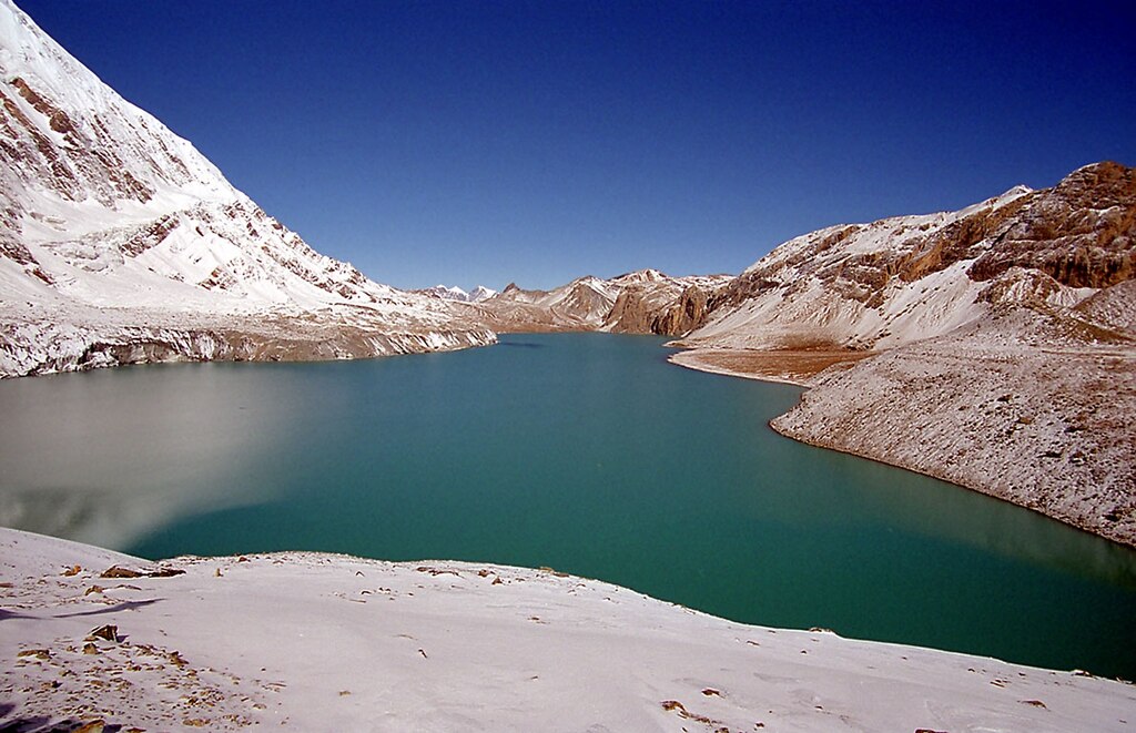 Kajin Sara Lake 2 Tilicho Lake, Annapurna Region, Nepal.