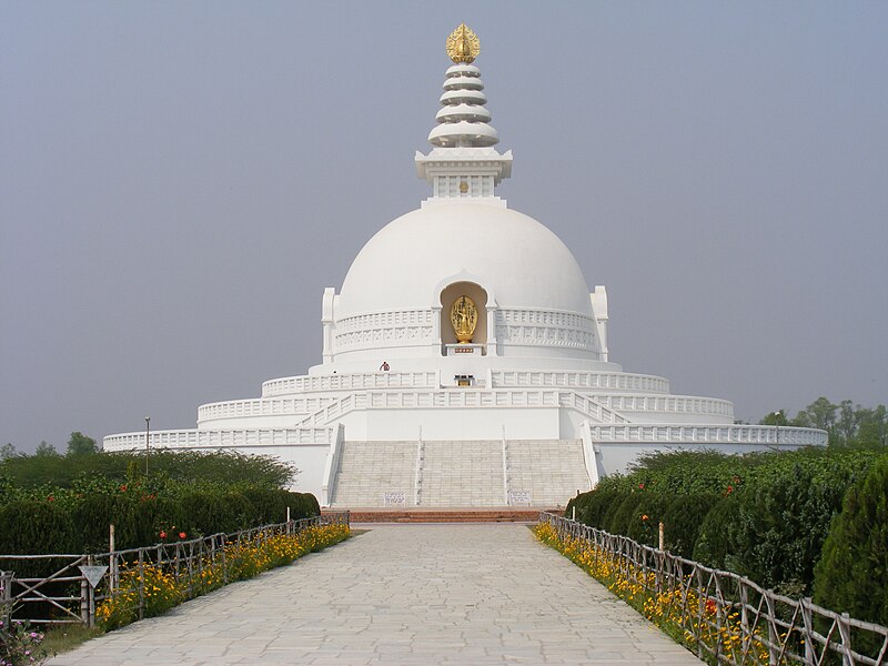 Lumbini: The Birthplace of Lord Buddha 4 World Peace Pagoda, Lumbini