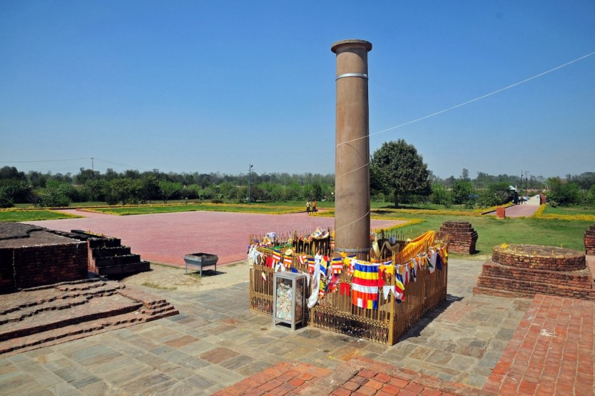 Lumbini: The Birthplace of Lord Buddha 3 Pillars of Ashoka