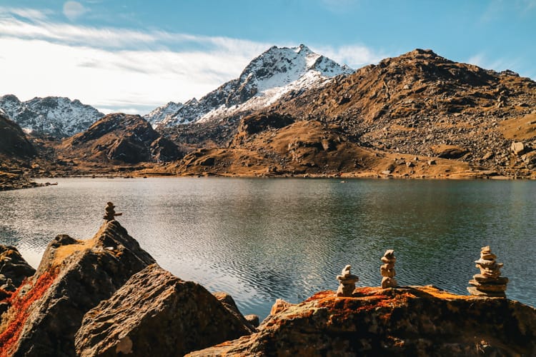 Gosaikunda Village 2 Gosaikunda Lake