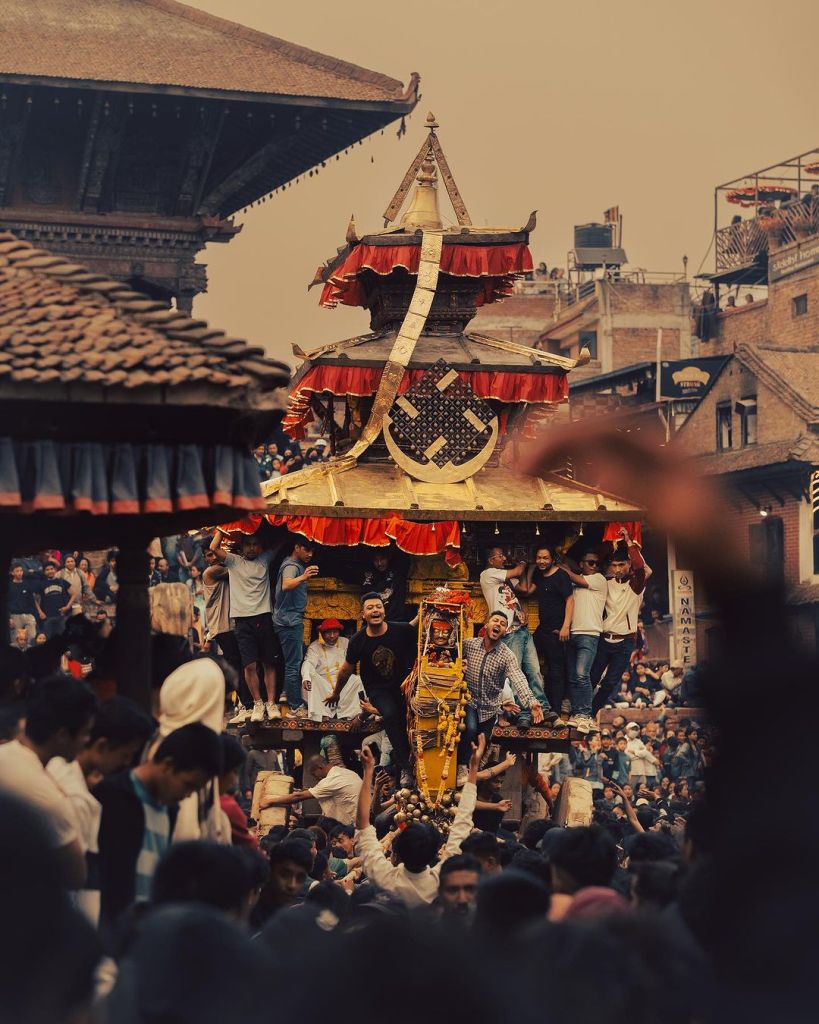 Nepal's Thrilling Spectacle: A Look at Biska Jatra 6 Biska Jatra