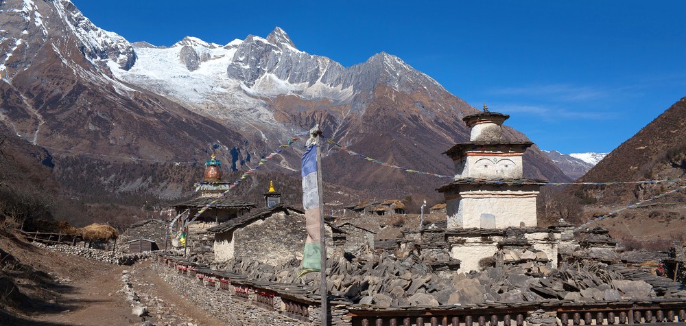 Manaslu Conservation Area: Discover the Rich Biodiversity 1 Lho Village in Manaslu Conservation Area