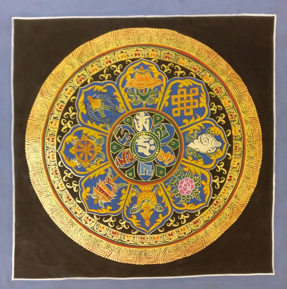 Thanka Painting in Nepal: Discover the Rich Tradition 4 Symbolism in Thangka Painting