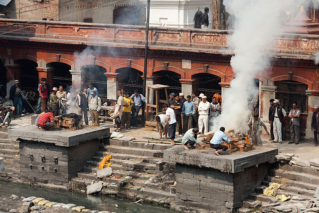 Pashupatinath Temple: A Spiritual Haven in Nepal 4 Pashupatinath Cremations