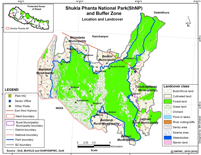 Shuklaphanta National Park: Beauty of Western Nepal 2 Shuklaphanta National Park and Buffer Zone