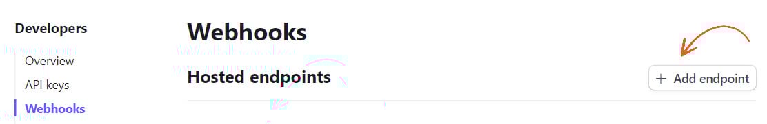 stripe webhook setup