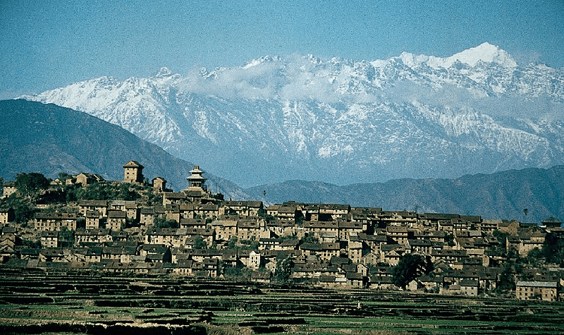 Kirtipur: Where Culture and Tradition Take Center Stage 1 Kirtipur with the Himalayas in the background