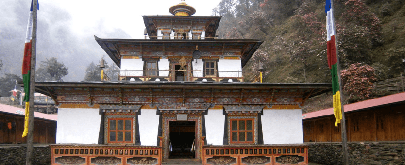 Samagaun Village in Manaslu 2 Pungyen Monastery (Gompa)